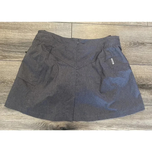Club Ride Cycling Skirt Detachable Padded Bottoms Gray Small S - Picture 4 of 6